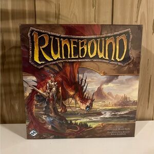 Rare 3rd Addition Runebound Fantasy Flight Board Game 2015